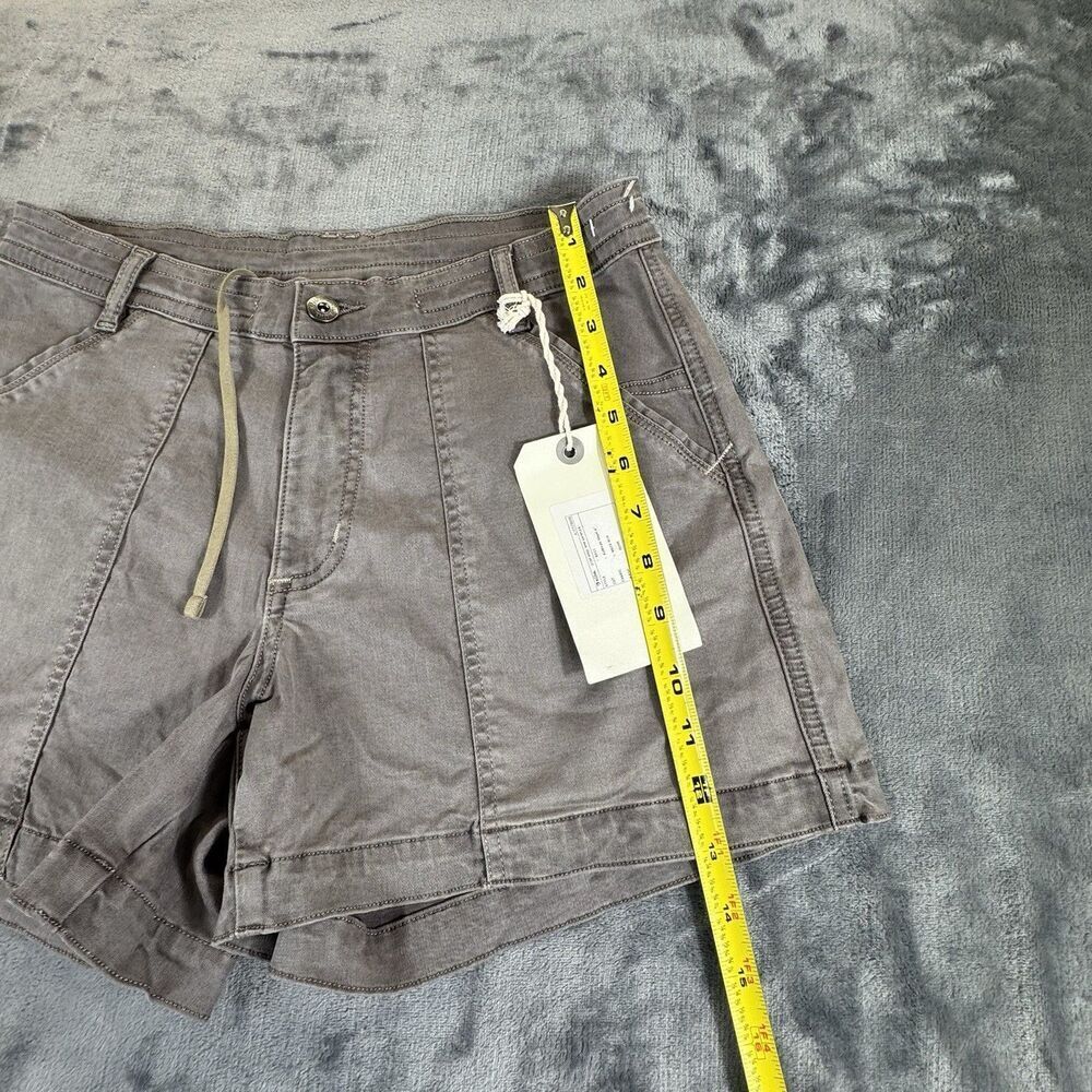 KUHL Sz 6 Kultivatr Shorts Womens Faded Dove 4" Ins Hiking Fishing Stretch NWT - Picture 14 of 16